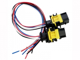 4 Pin  Wiring Harness Pigtail Socket 1-1703818-1 for NOX Sensor